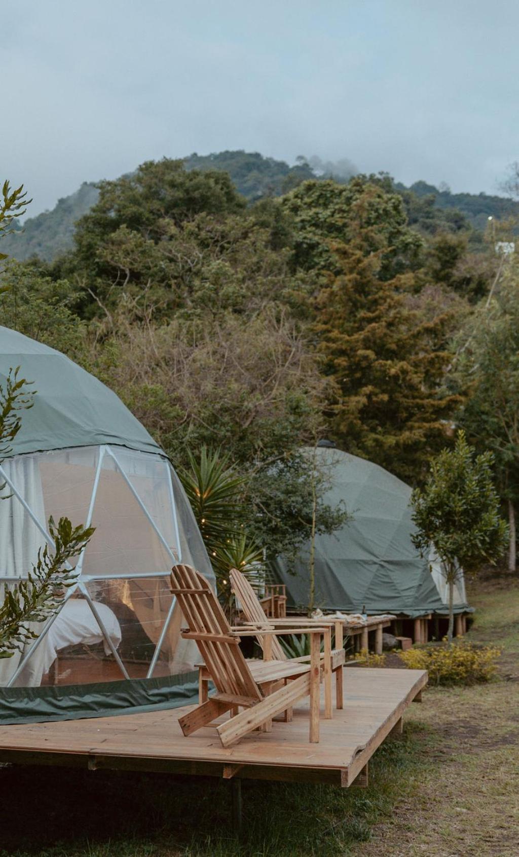 Las Cupulas At Earth Lodge Antigua Exterior photo